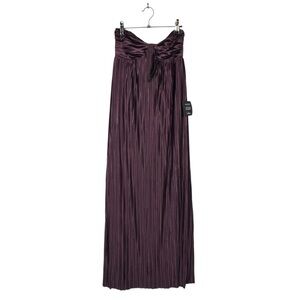 Lulu's Purple Strapless Dress